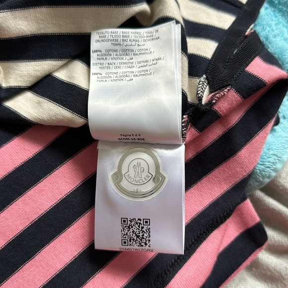 Moncler women's stripe dress Size L - Picture 7 of 11
